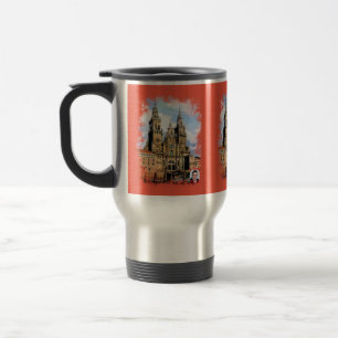 Santiago de Compostela Cathedral Travel Mug