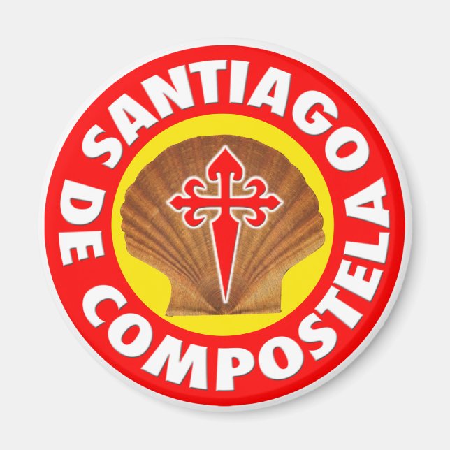Santiago de Compostela Magnet (Front)