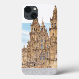 Santiago de Compostela. Western façade. Spain iPhone 13 Case