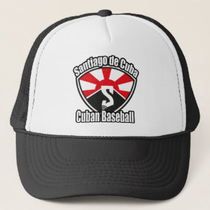 Santiago de Cuba Cuban Baseball Gear Trucker Hat