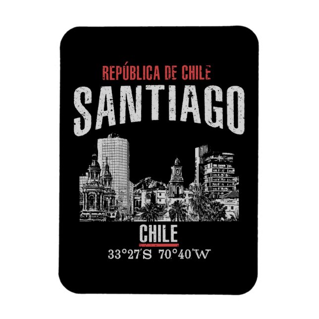 Santiago Magnet (Vertical)