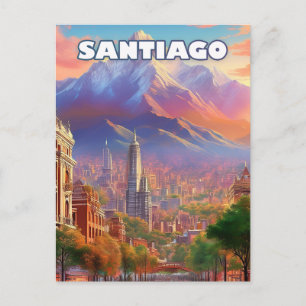 Santiago reveals his soul postcard