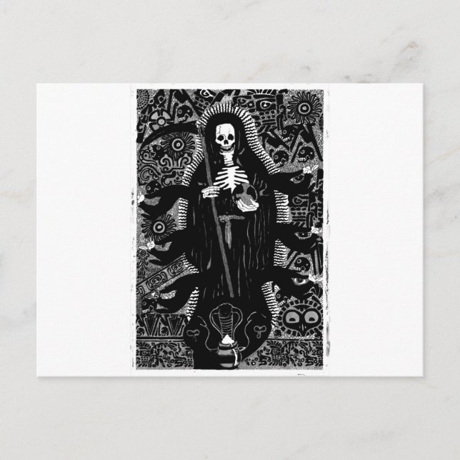 Santisima Muerte Postcard (Front)