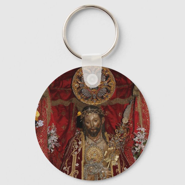 Santo Cristo dos Milagres Keychain (Front)