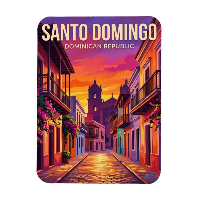 Santo Domingo Dominican Republic Magnet (Vertical)