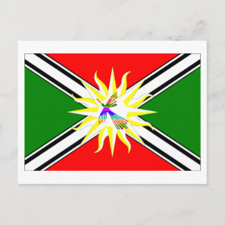 Santo Domingo flag Postcard
