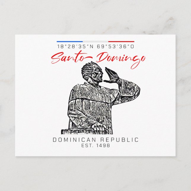 Santo Domingo Postcard (Front)