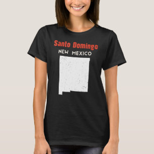 Santo Domingo Pueblo USA State America Travel New  T-Shirt
