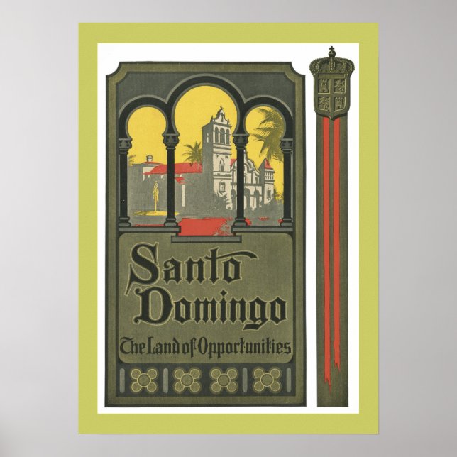 Santo Domingo (tan) Poster (Front)