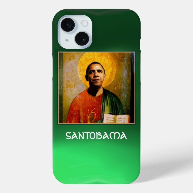 SANTOBAMA Green Case-Mate iPhone Case (Back)