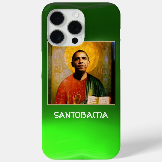 SANTOBAMA green Case-Mate iPhone Case (Back)