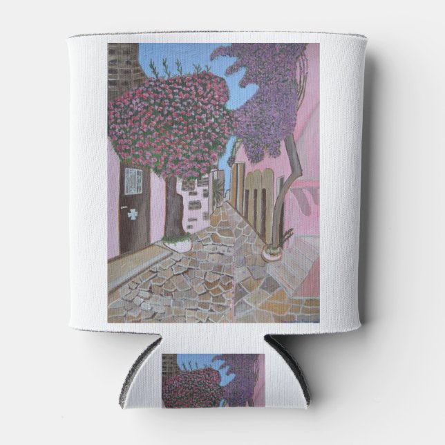 Santorini2 Can Cooler (Front)