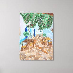 Santorini 1 canvas