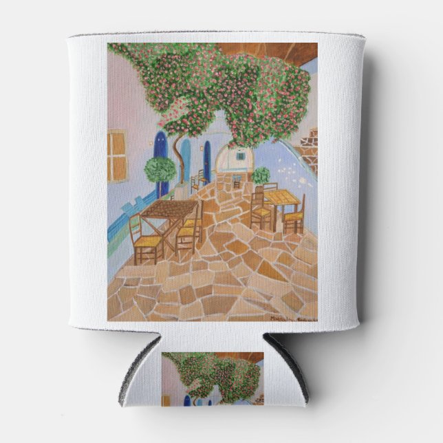 Santorini 5 can cooler (Front)