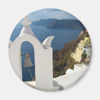 Santorini Bell Tower in the Afternoon Sun