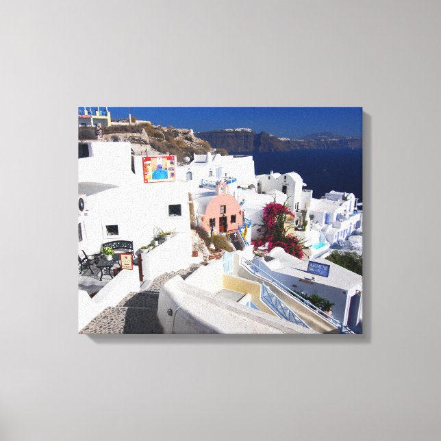 Santorini Canvas Print (Front)