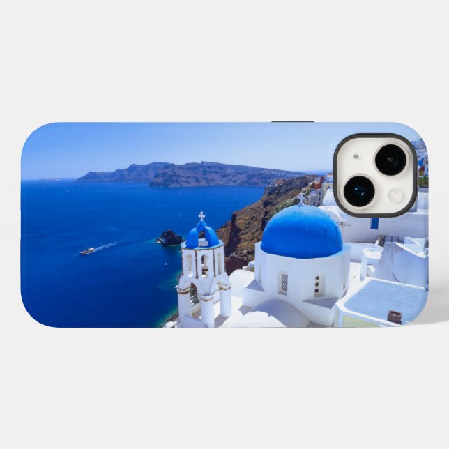 Santorini Case-Mate iPhone Case (Back (Horizontal))