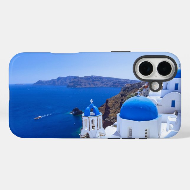 Santorini Case-Mate iPhone Case (Back (Horizontal))