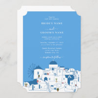 Santorini Destination Greek Island Wedding 