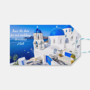 Santorini Gift Tag