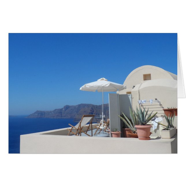 Santorini, Greece (Front Horizontal)