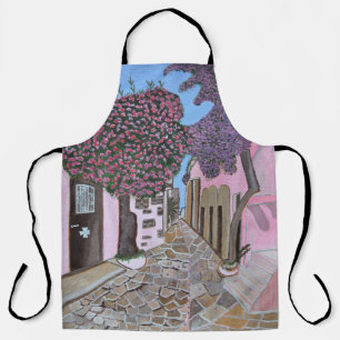 Santorini, Greece apron