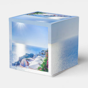 Santorini Greece Favour Box