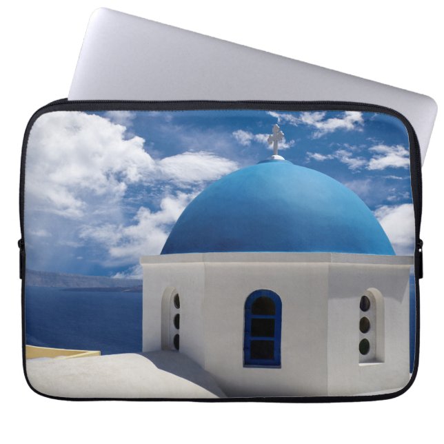 Santorini, Greece Laptop Sleeve (Front)