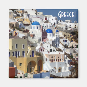 Santorini, Greece Magnet