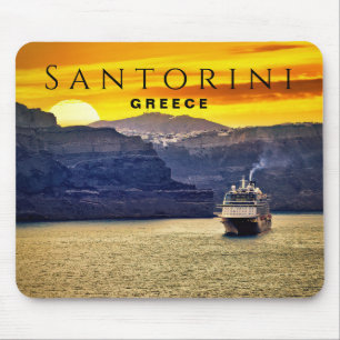 Santorini, Greece Mouse Pad