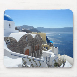 Santorini, Greece Mouse Pad