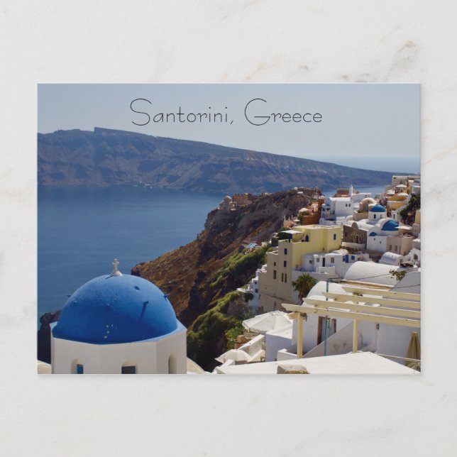 Santorini, Greece Postcard (Front)