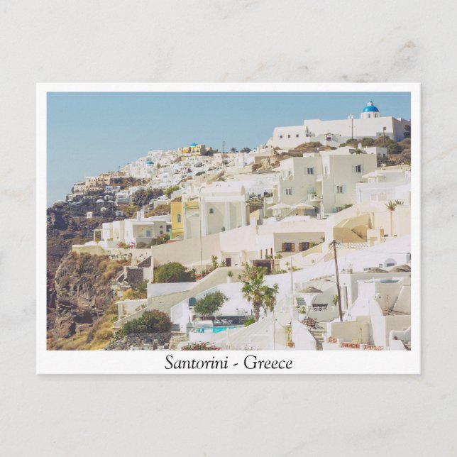 Santorini, Greece Postcard (Front)