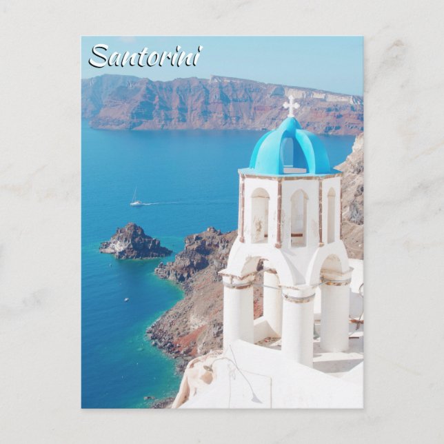 Santorini, Greece Postcard (Front)