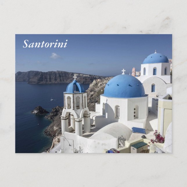 Santorini, Greece Postcard (Front)