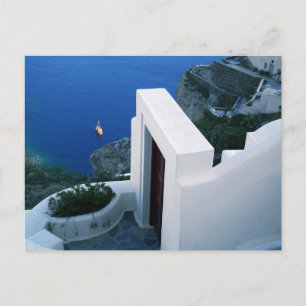 Santorini Greece Postcard
