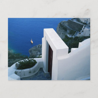 Santorini Greece Postcard