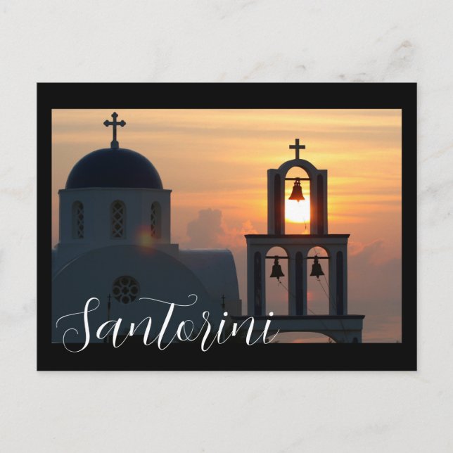 Santorini  Greece Postcard (Front)