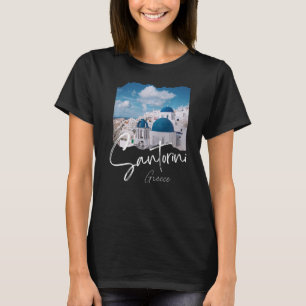 Santorini Greece Souvenir T-Shirt
