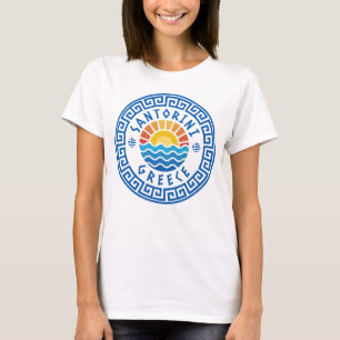 Santorini, Greece - Sunshine And Sea Women's T-Shirt