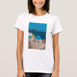 Santorini Greece T-Shirt
