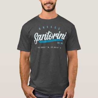 Santorini Greece T-Shirt