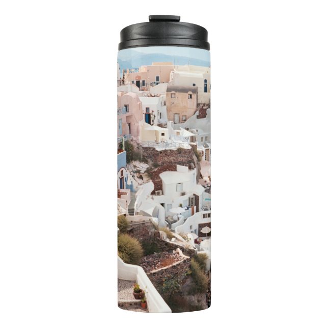 SANTORINI GREECE THERMAL TUMBLER (Front)