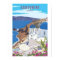Santorini Greece Vintage Greece Travel Posters