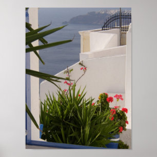 Santorini Greek Islands Poster