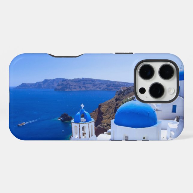Santorini iPhone Case (Back Horizontal)