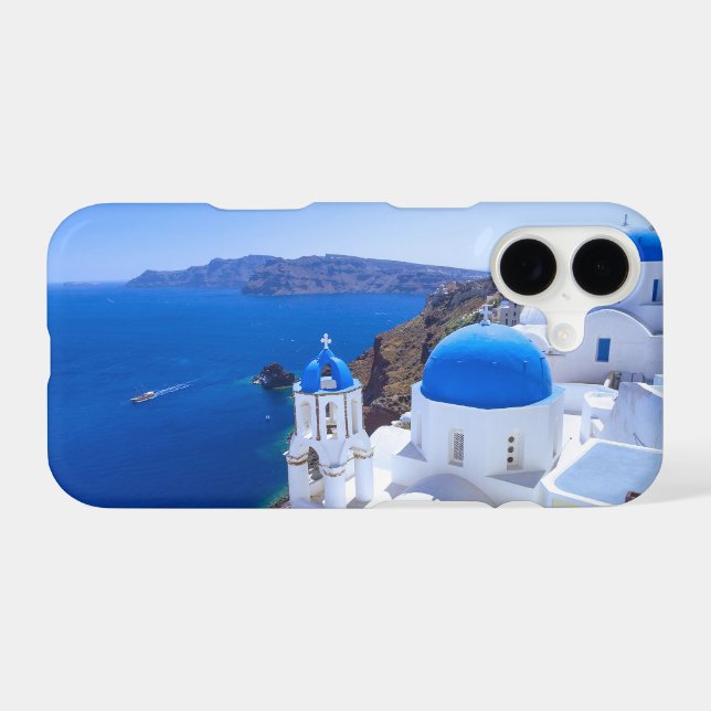 Santorini iPhone Case (Back Horizontal)