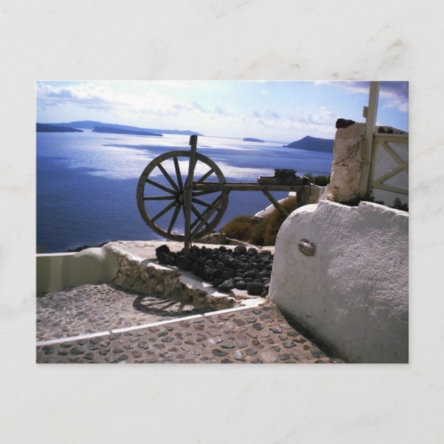 Santorini Island Greece Postcard (Front)