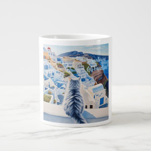 Santorini lets vacation! Speciality Mug