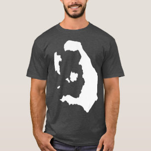 Santorini map  T-Shirt